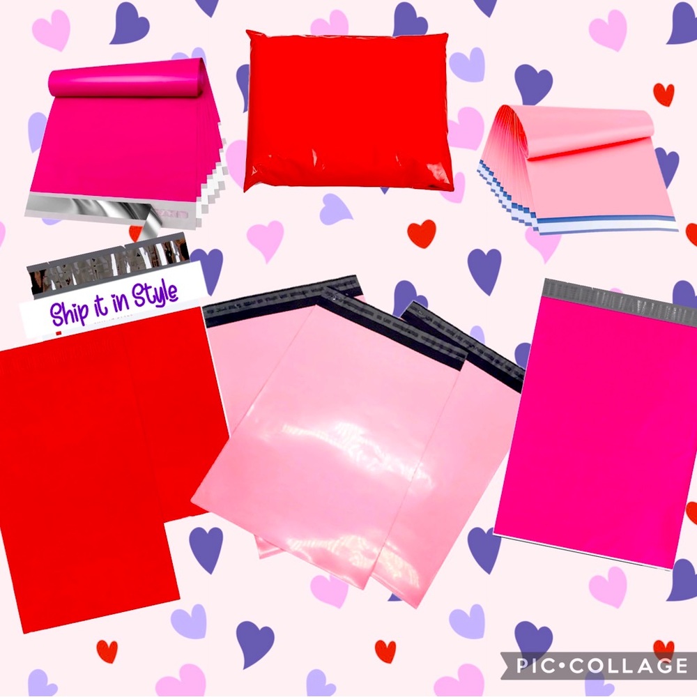 All The Pinks! Poly Mailer Pack